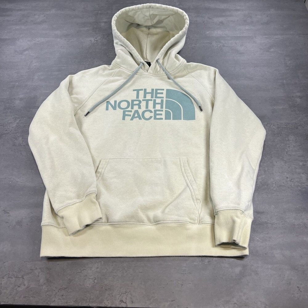 North Face Hoodie Women Small Yellow Teal Green Sweatshirt‎ Gorpcore Jacket